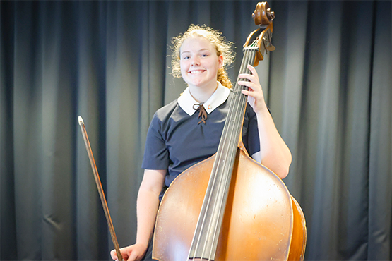 St Margaret's student Hilary Davis_discovering gifts through school music program